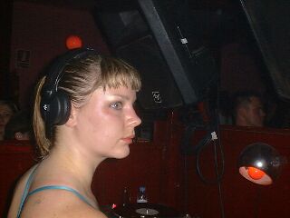 miss kittin on the decks